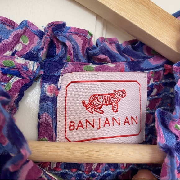 BANJANAN Women's Nicole Dress - surreal dream abstract - Picture 4 of 7